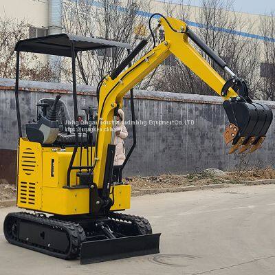 Model 17 Crawler Type Mini Excavator Kubota Diesel Powered Mini Excavator photo-3