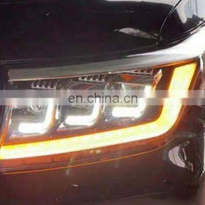 Upgrade Matrix 3 Lens Full Led Headlamp Headlight With Dynamic for TOYOTA LAND CRUISER LC200 Head Lamp Head Light 2007-2015 photo-3