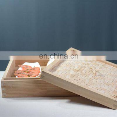 Square Chinese Food Vegetable Steamer Basket With High Quality