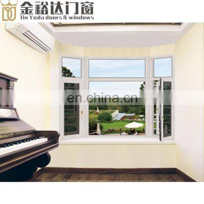 Chinese door and window manufacturer producing the aluminum alloy glass doors and soundproof glass windows for villa project