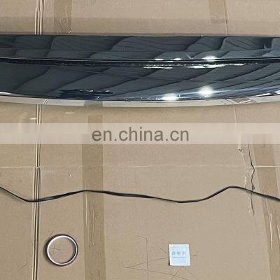 MAICTOP Car Accessories Car Hood Engine Grille for Tundra Chromed Trim 2018-2021 photo-3