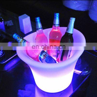 Bottle Ground Shape Table Light Led Ice Bucket Speaker Lamp Glowing Speaker Music Speaker photo-2