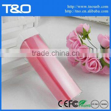 2600mah lipstick manual for power bank emergence usb battery charger