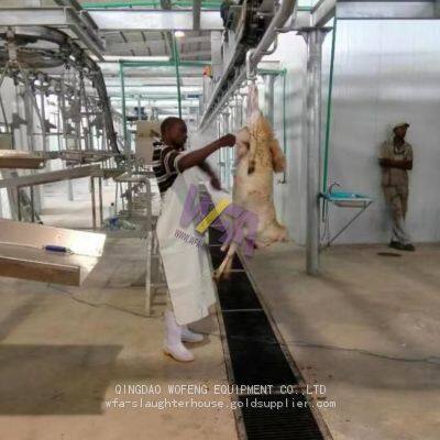 Goat Abattoir Carcass Processing Convey Rail For Lamb Slaughtering Machine