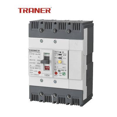 TREF2-125-4 3 Phase Elcb price Elcb 4 Pole 40 amp 63 amp 100amp