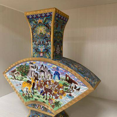 Chinese porcelain cloisonn é handicrafts are handmade copper products