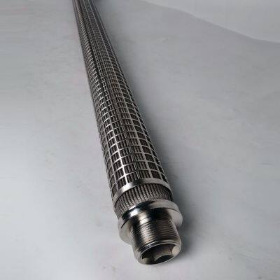petrochemical industry Stainless steel sintered felt pleated filter element