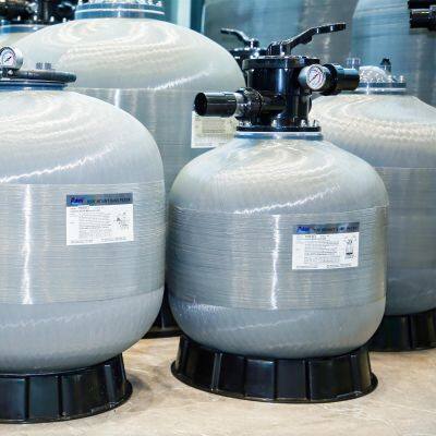 Pikes factory wholesale high quality brand new fiberglass sand filter max flow side mounted sand filter