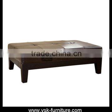 OT-064 Tufted PU leather Long Bench Design