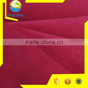 100 Polyester Warp Knitting Fabric Suede Upholstery Fabric for Bag photo-2