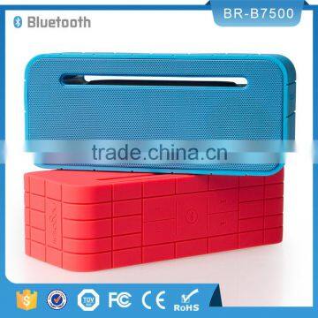 2016 most hot sell portable wireless waterproof home bluetooth speaker audio system sound box