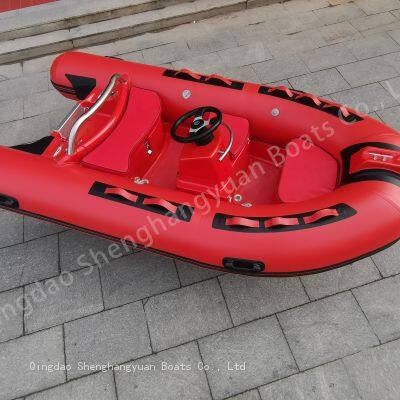 3m Yacht Fiberglass inflatable boat Haplon boat