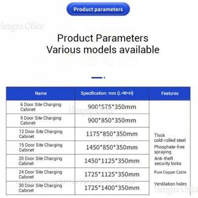 Large Capacity Mobile Phone Charging Locker With Aluminum Handle and Efficient USB Charging Ports | Perfect for Public Spaces and Retail photo-5