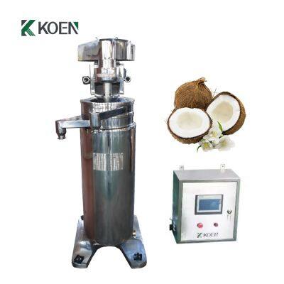 Industrial Centrifuge Price GF105 Solid Liquid Separating Tubular Separator Coconut Oil Centrifuge Machine photo-4