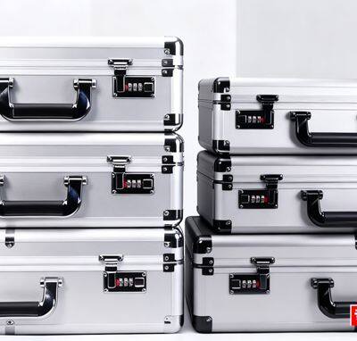 Professional Aluminum Tool Case Series - Black & Silver Collection for Heavy-Duty Equipment Storage photo-5
