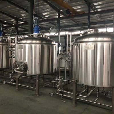 1000L 3Vessles бражильная установка для крафтового пива с ферментацией
