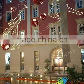 AH1204 Foam sculpture with iron wire style atrium decoration