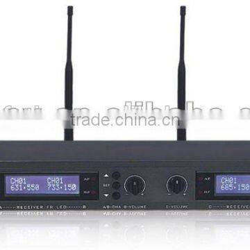 OK-8004 UHF/PLL 4 Channel wirelesss microphone system