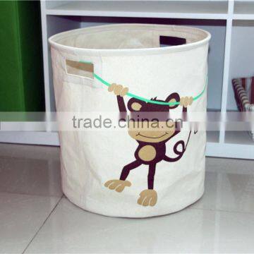 Cute Animal Designs Kids Laundry Basket Toy Basket Laundry Hamper Toy Storage Bins photo-3