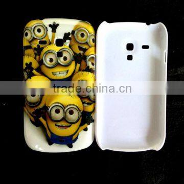high quality minion design polish surface pc hard case for samsung galaxy S3 MINI I8190