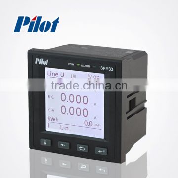 PILOT SPM33 LCD Display Three Phase electric power meter