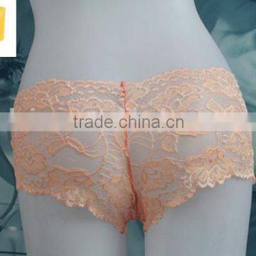 Sexy Transparent Light Color Lace Belt Underwear Panty for Young Girl photo-3