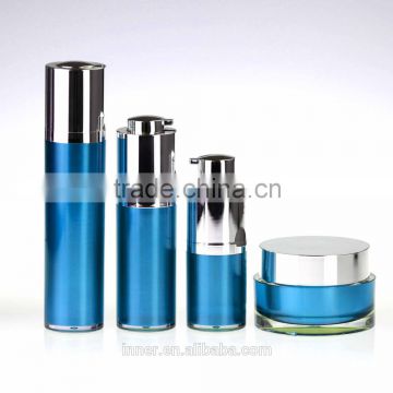 30ml rotate airless bottle frosted WANSHENG PACKAGING