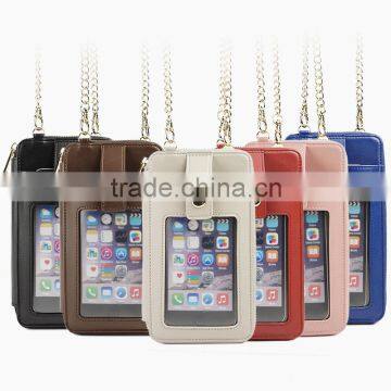 Factory wholesale light up cell phone case for samsung galaxy s6 with shoulder strap