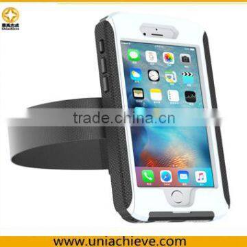 For iphone 6 armband case waterproof white color