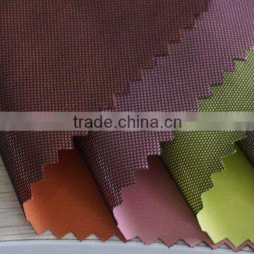soft hand feeling100% polyester pu coated mesh fabric