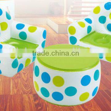 pvc inflatable sofa set