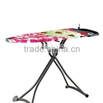 Luxury large ironing board with wheels