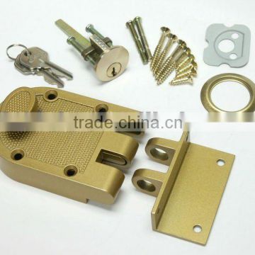 Door Lock, Jimmy Proof Single Cylinder Deadbolt