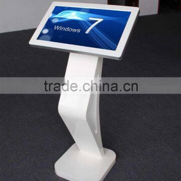 21.5'' Slim Floor Standing Touch Screen Kiosk, CE RoHS FCC Approved