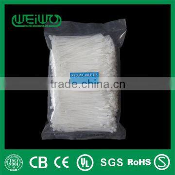 Nylon Cable tie Self Locking Plastie Cable tie Weiwo