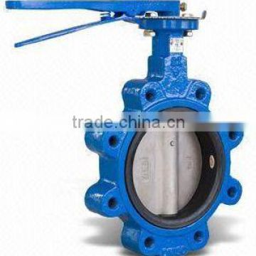 PN10/16/CLASS125/150 full lug butterfly valve