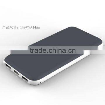 Thin Polymer Power Bank Mobile Chargers 10000mah photo-5