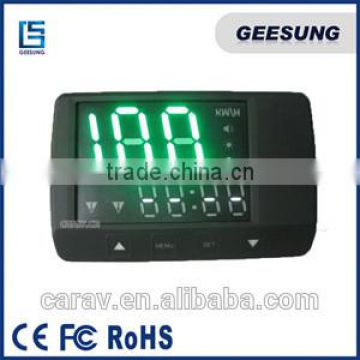 GPS system HUD 3.5'' for car head up display overspeed warning