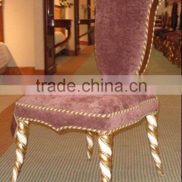 Fabric cover wooden dining chair XYD281