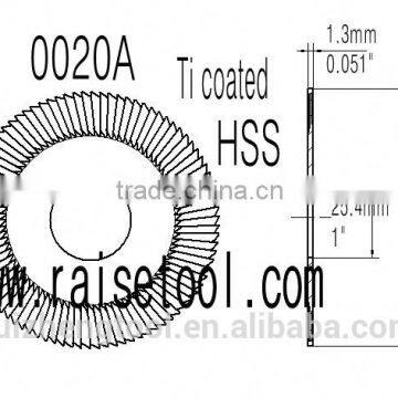 0020A-Ti Side Milling Cutter_ HSS-Ti Angle Cutter for Wenxing 100-E Key Cutter Machine photo-4