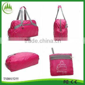 2015 New Product China Supplier Promotional Folding Travel Bag