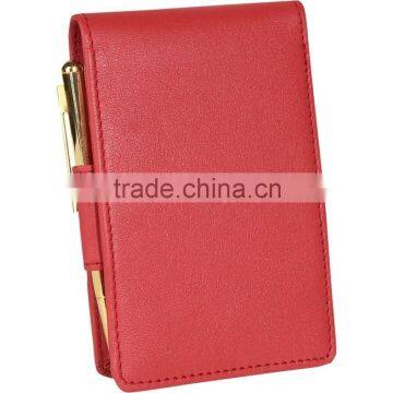 New Arrival Fashion Custom Deluxe Leather Flip Style Notepad photo-2
