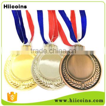 Best Selling High Quality Gold Metal Sports Custom Blank Medal