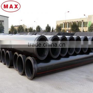 HDPE material flanged joint HDPE pipe for mining