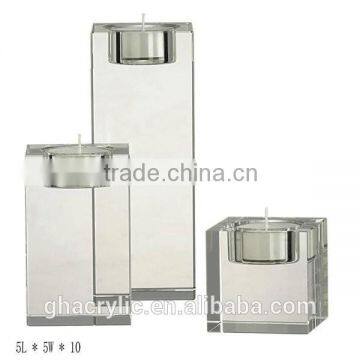 Top Sale Newest Design High Quality Acrylic Candlestick Holder ,top Grade Acrylic Candlestick Holder photo-4