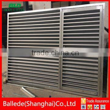 easy install aluminum louver fence