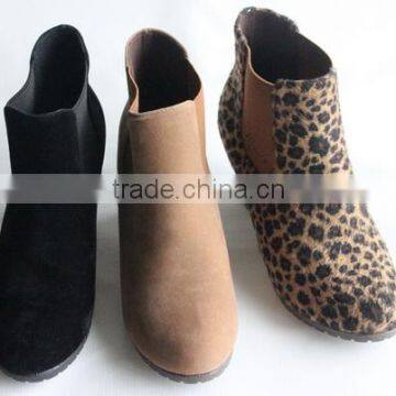 Supermarket Chain Store Ladies Wedge Ankle Boots photo-2