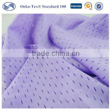 polyamide elastane mesh football jersey nylon netting fabric