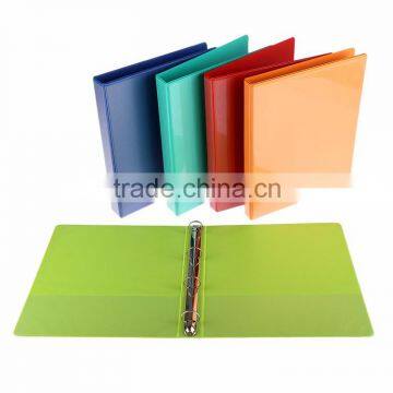 2016 Top Selling Double Sides Leather PP Expandable 3 Ring File Folder Colorful For Interview photo-2