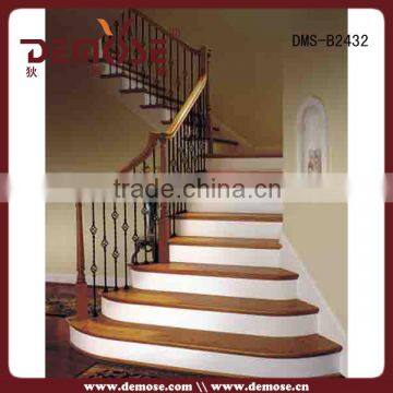 portable decorative wrought iron indoor stair railing for indoor stairs